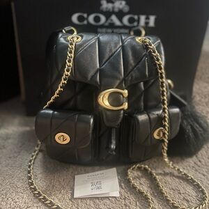 EUC COACH TABBY BAGPACK WITH PILLOW QUILTING